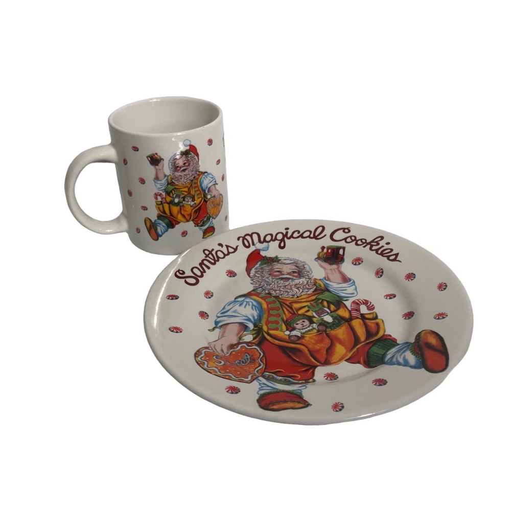 Santa’s Magical Cookies by Sakura cookie & milk set